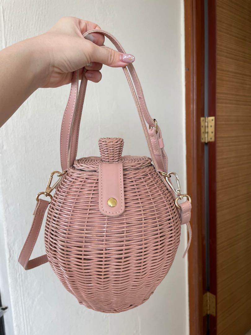 Ulla johnson clearance wicker bag