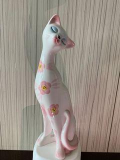 Unique Ceramic Cat Display
