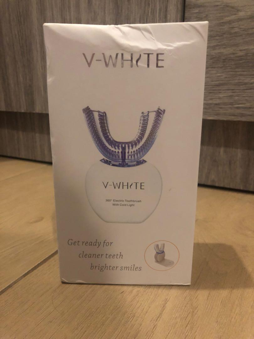 v white 360 toothbrush