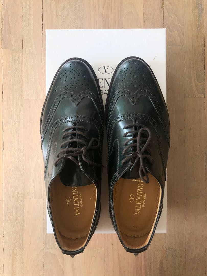 Valentino brogues clearance