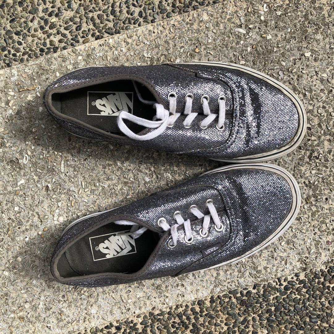 Vans rubber shoes sneakers glitter design WOMENS 8 Women s