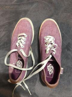 purple vans size 4