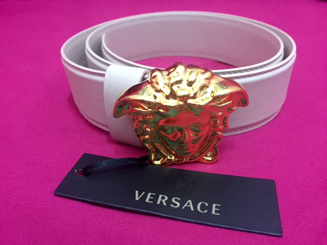 colorful versace belt