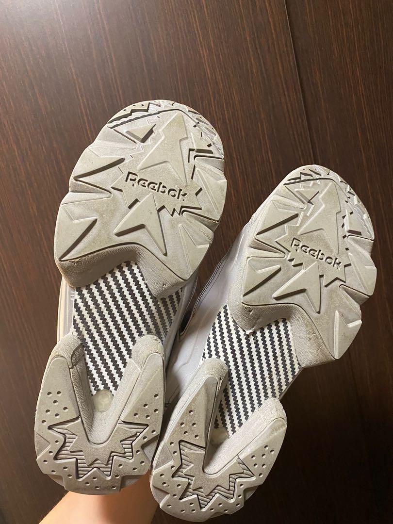 Vetements x Reebok Reflective Sneakers Men s Fashion Footwear