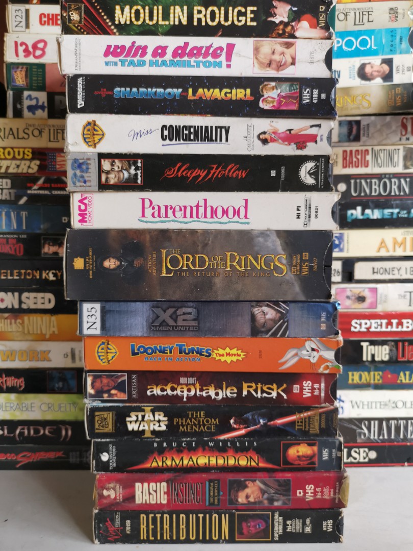 VHS original movies, Hobbies Toys, Music Media, Music Accessories on Carousell VHS original movies, Hobbies Toys, Music Media, Music Accessories on Carousell