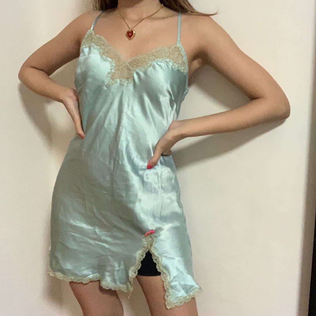Victoria secret slip dress clearance