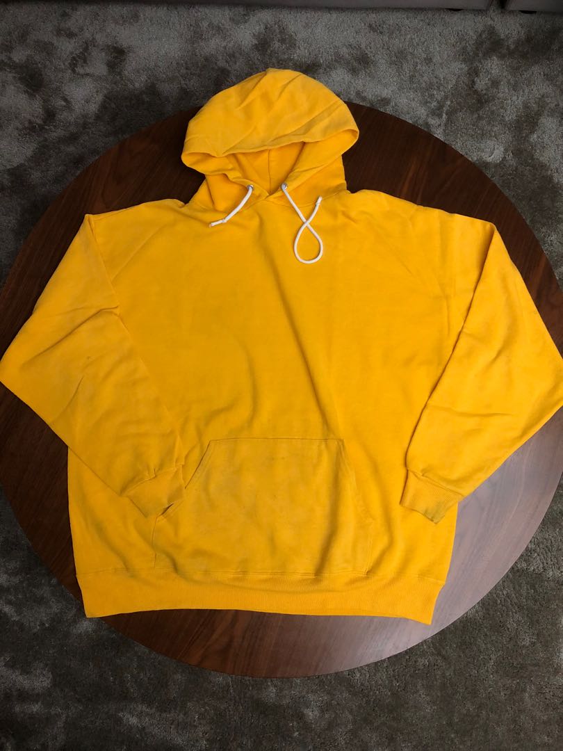 Baggy yellow hoodie Clearance