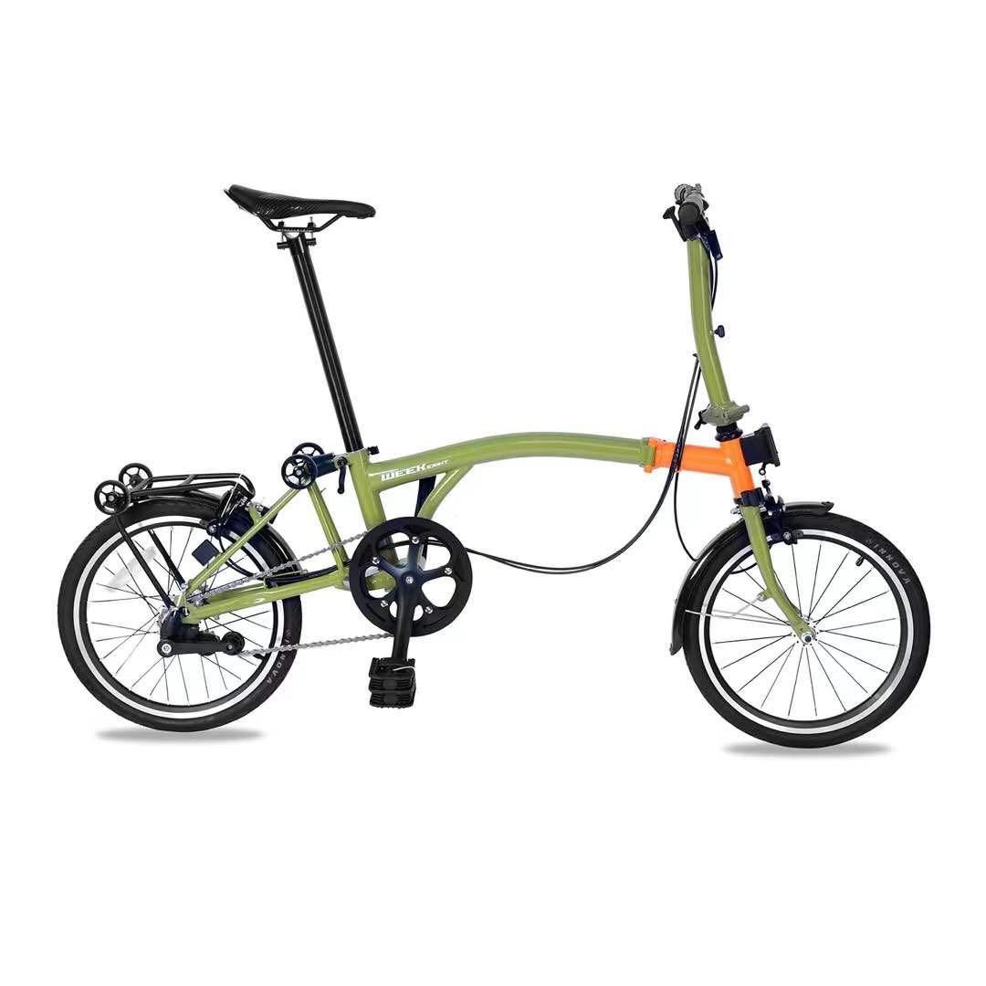 Weekeight trifold Foldable Bicycle, similar to Brompton folding bike
