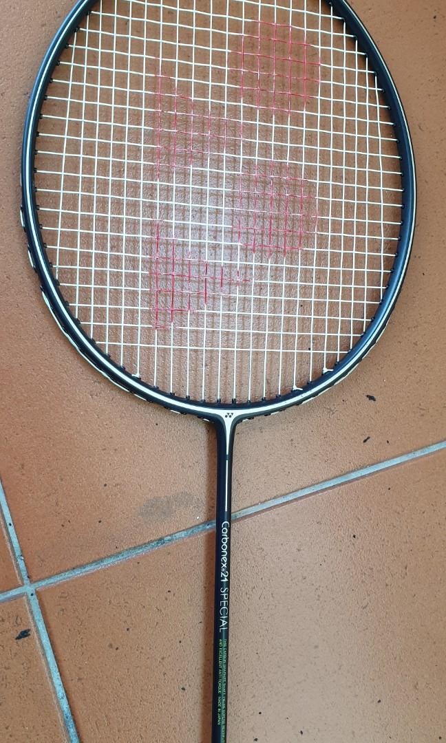Roest Trekker te rechtvaardigen 2 Yonex Badminton Rackets for Sale, Sports Equipment, Sports & Games, Racket  & Ball Sports on Carousell