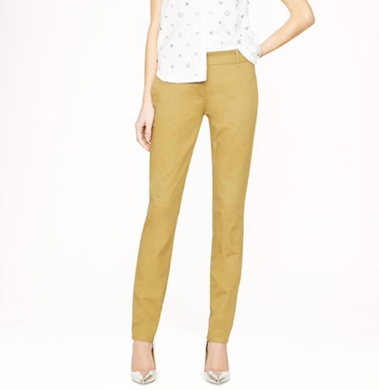 J crew khakis women's Clearance