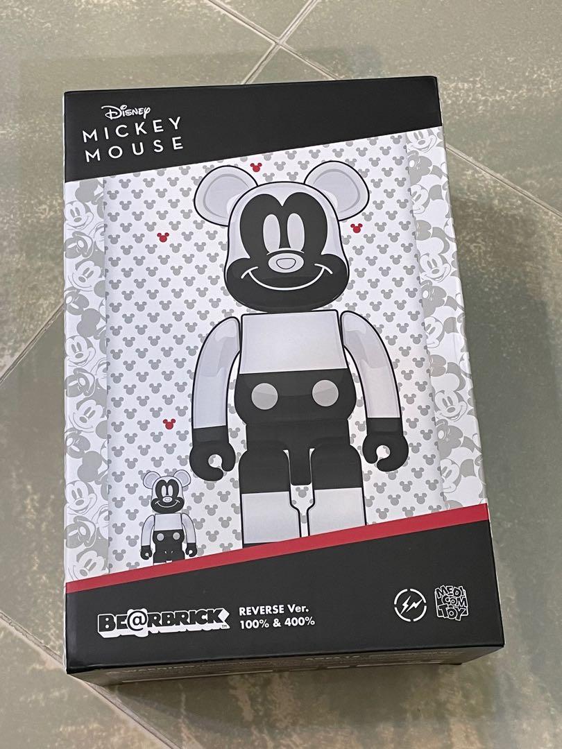 全新Medicom Bearbrick Fragment Design x Disney Mickey Mouse