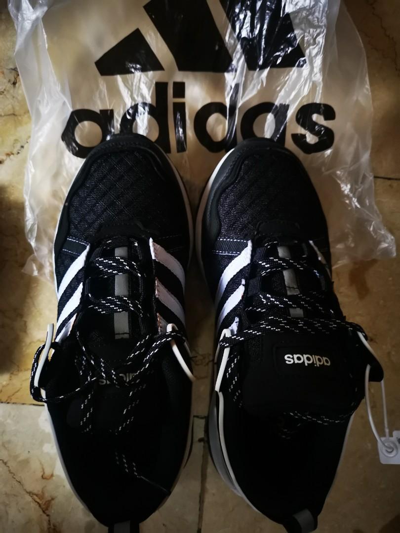 adidas ortholite black and white