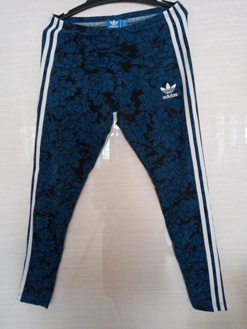 adidas floral leggings