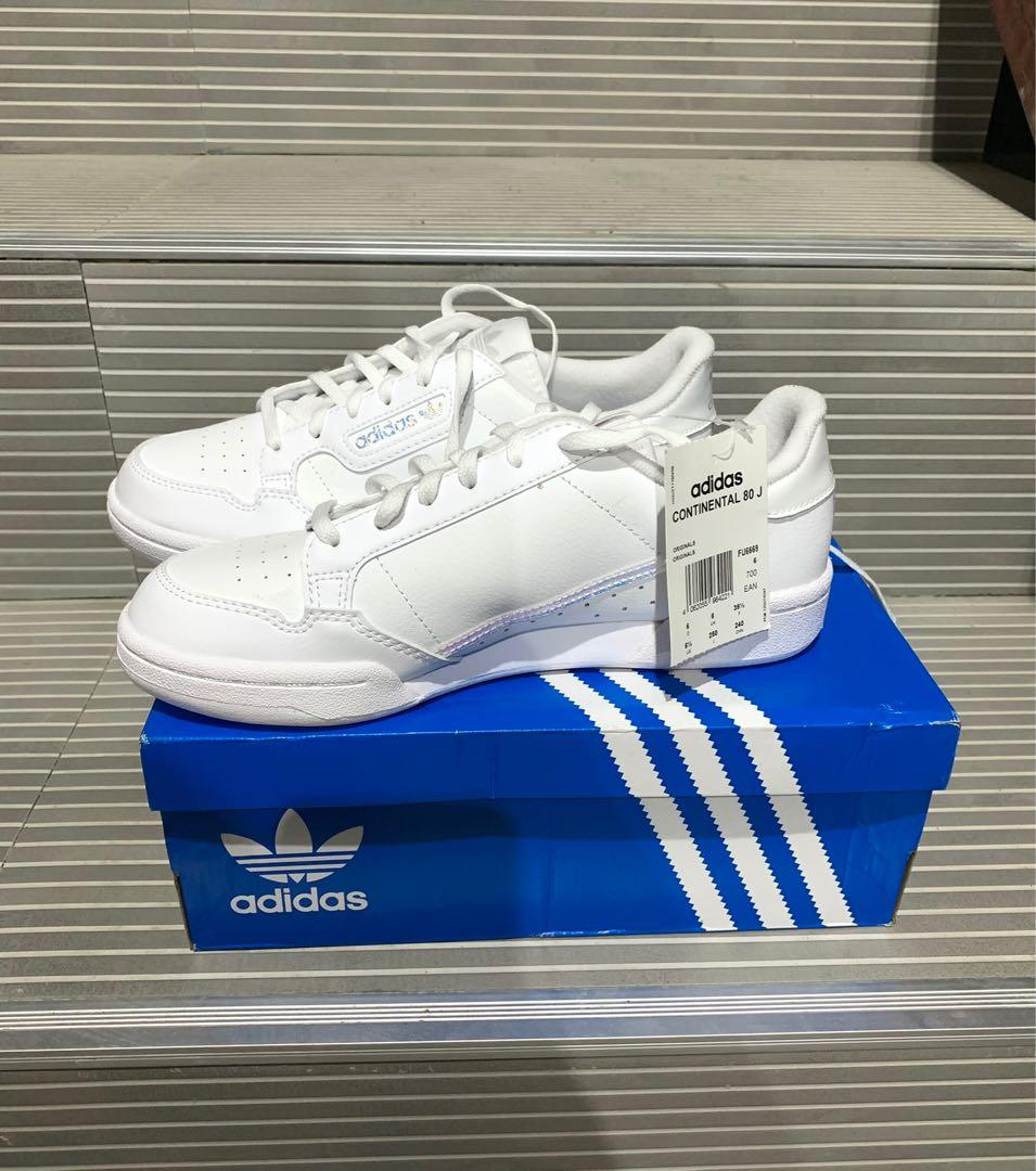 ADIDAS CONTINENTAL 80 Women s Fashion Footwear Sneakers on Carousell