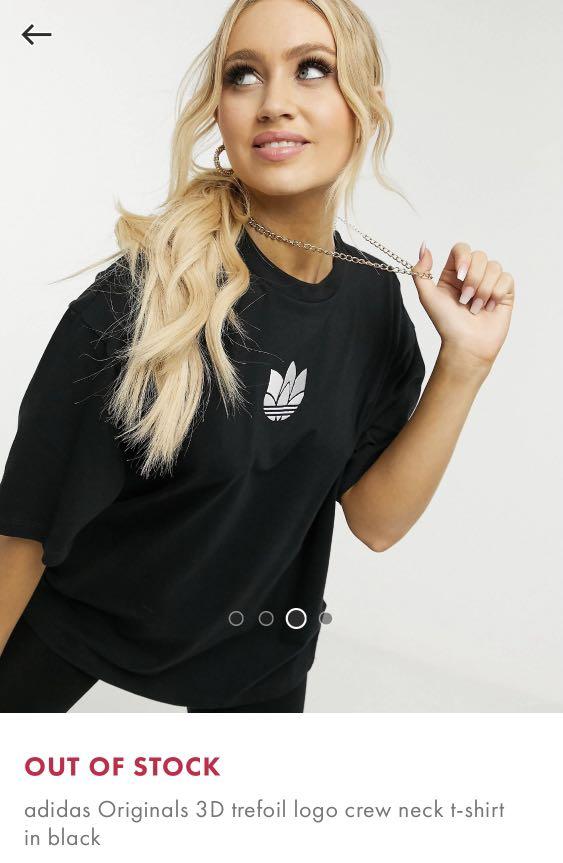 adidas trefoil logo t shirt