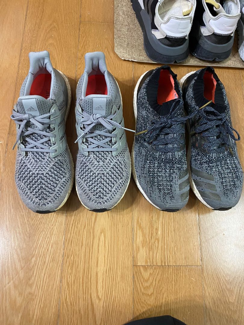 adidas ultra boost wool grey mens