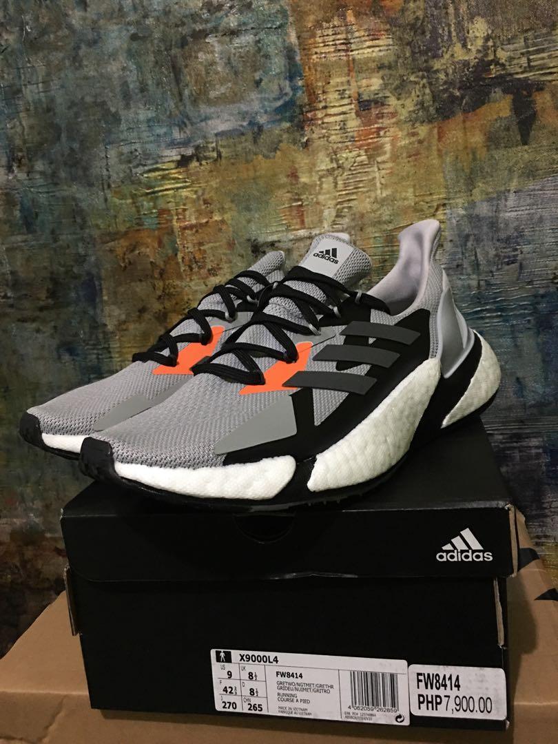 SALE! From 3,700 to 3,000 Adidas X9000L4 size 9, Men's Fashion, Footwear,  Sneakers on Carousell