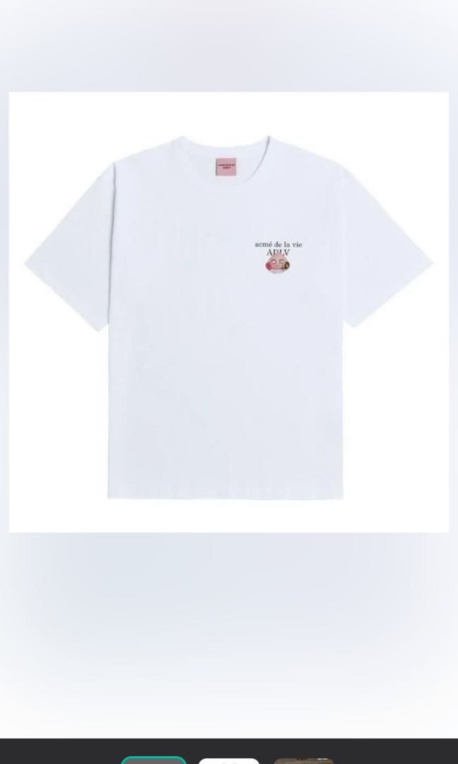 Adlv X Kakao Peach Mens Fashion Tops And Sets Tshirts And Polo Shirts On Carousell 4519