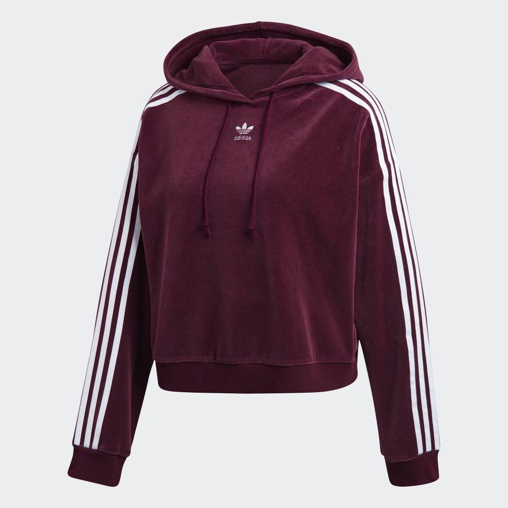 Maroon adidas shop hoodie