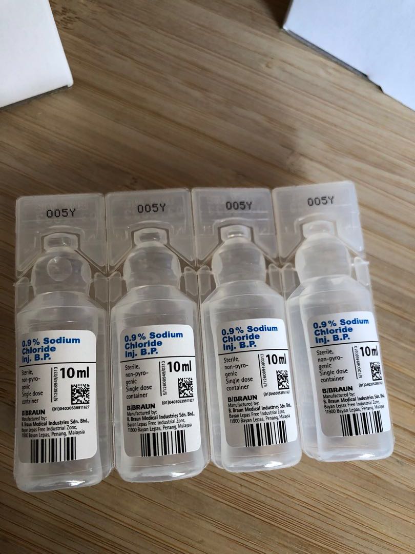 Biolane serum physiologique 法國貝兒生理鹽水, 健康及營養食用品, 口罩、面罩- Carousell