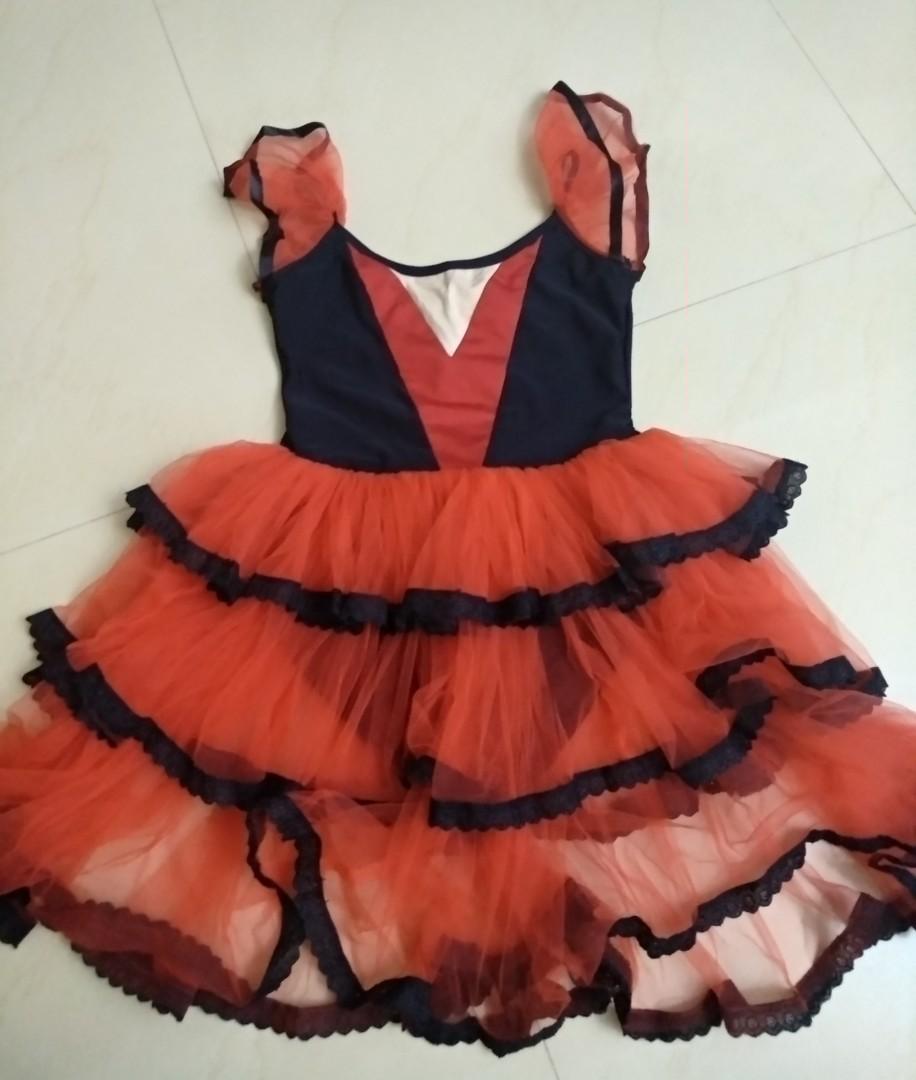 Ballet Performance Red Outfit, Women's Fashion, New Undergarments ...