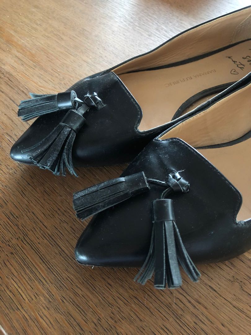 Banana republic on sale black flats