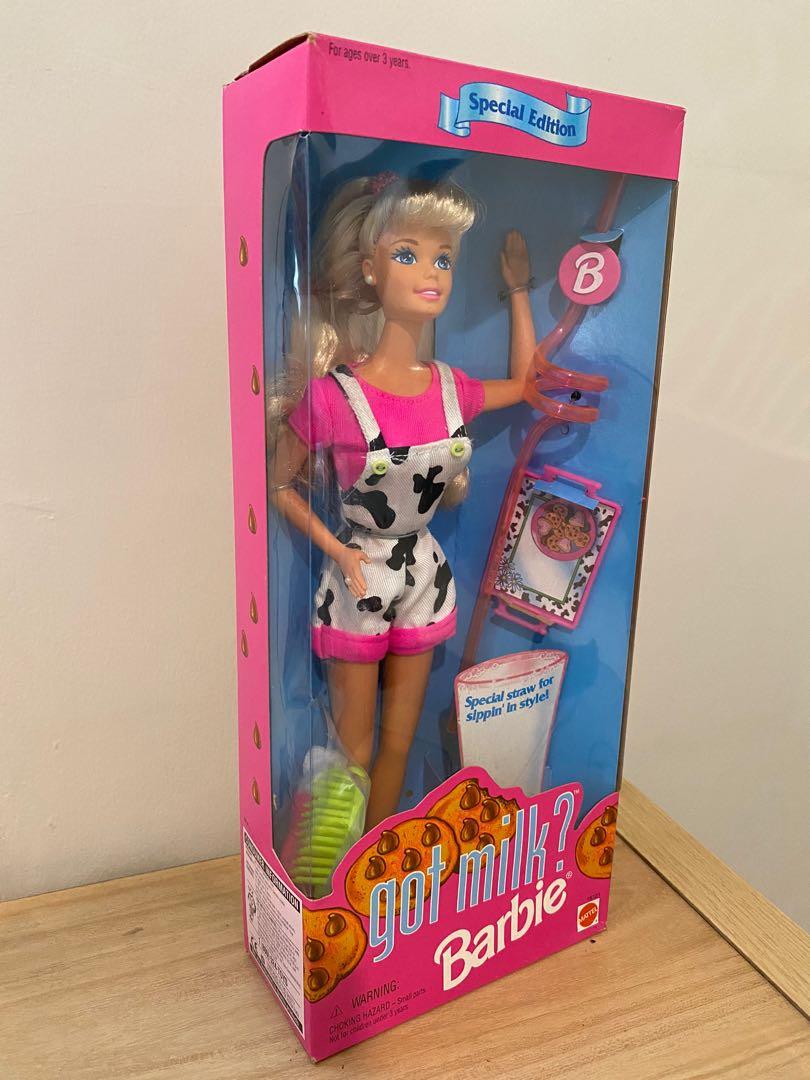 Barbie Got Milk Edition Toys Collectibles Mainan di Carousell
