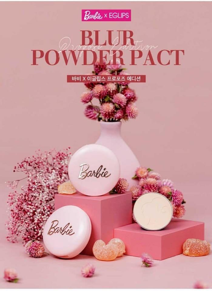 Eglips blur 2025 powder pact barbie