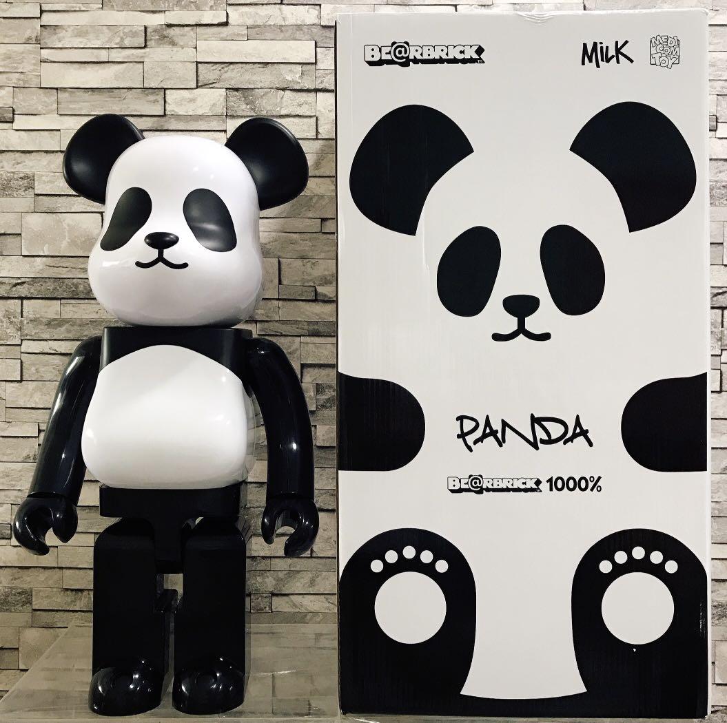 Bearbrick 1000 Panda Set Toys Games Action Figures Collectibles On Carousell