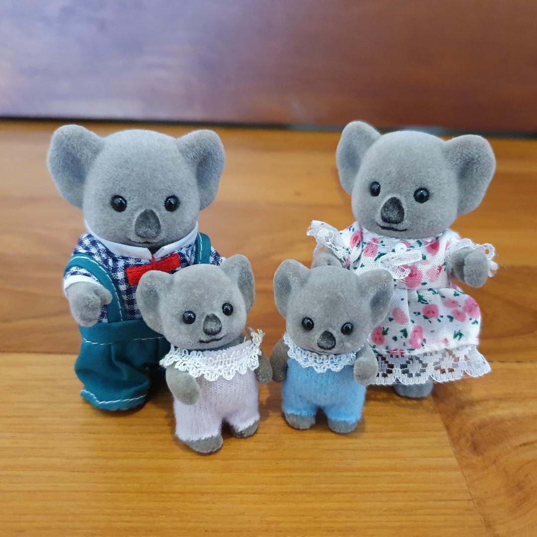 Sylvanian Families Koala Family, Hobbies & Toys, Toys & Games on Carousell