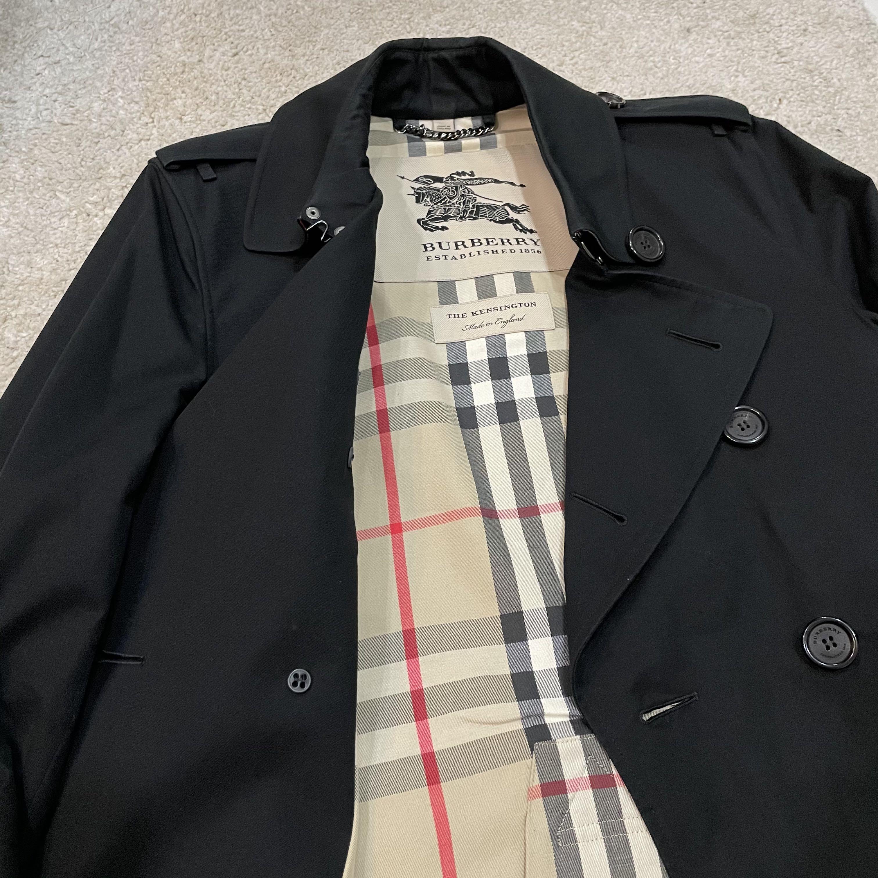 Trench Coat BURBERRY KENSINGTON MEDIUM 44 近全新, 名牌精品, 精品服飾在旋轉拍賣