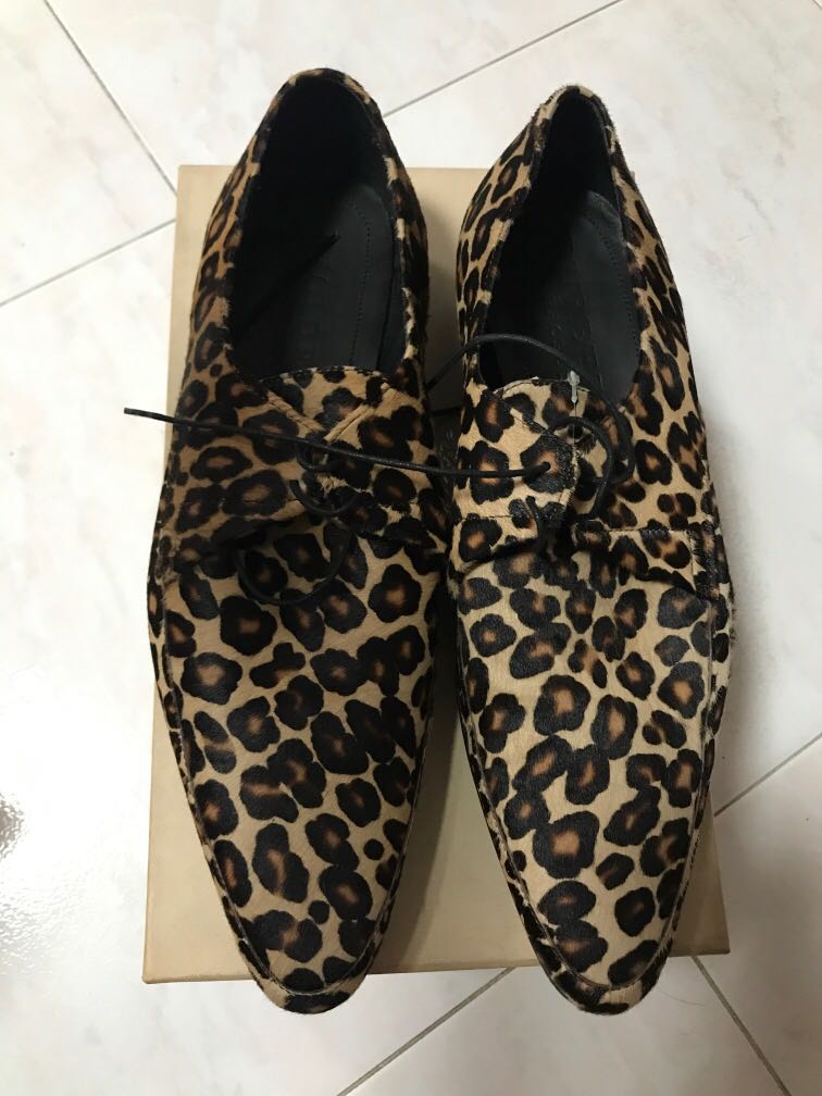 Burberry Leopard Print shoe, Men's Fashion, Footwear, Dress Shoes on  Carousell