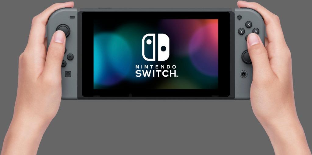 CHEAPEST NEW Nintendo Switch Gen 2 Console Grey 2 Days Free