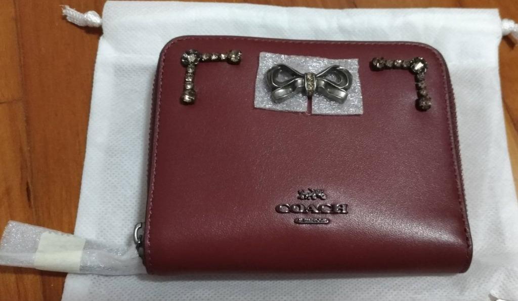 Coach Selena Gomez Leather Wallet
