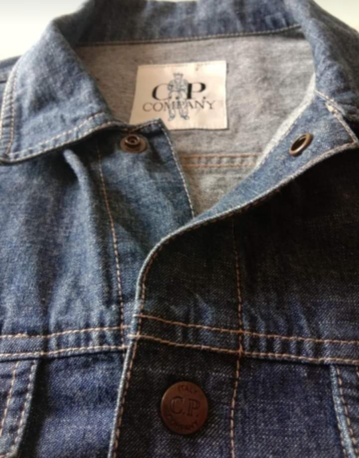 Cp company discount denim jacket