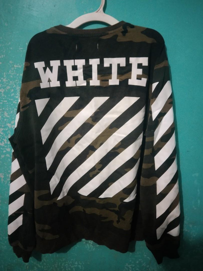 Harga crewneck off online white original