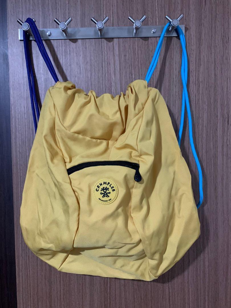 CRUMPLER DRAWSTRING BAG Men s Fashion Bags Belt bags Clutches and Pouches on Carousell