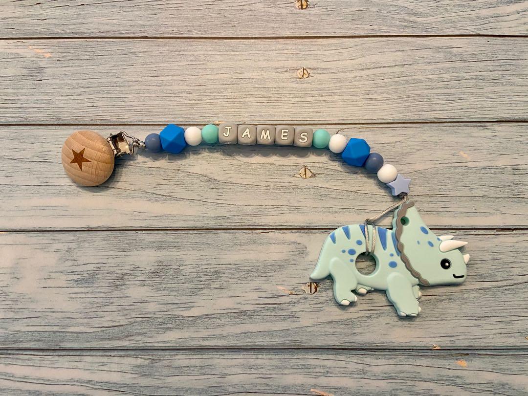 Customised Pacifier Teether Clip 