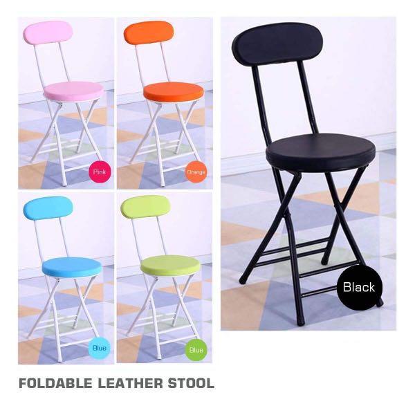 Foldable Leather Stool (Category: Chairs) located in Quezon City. Submitted by tanyachoa (Listing ID 1063624226, Image 1). Description: .