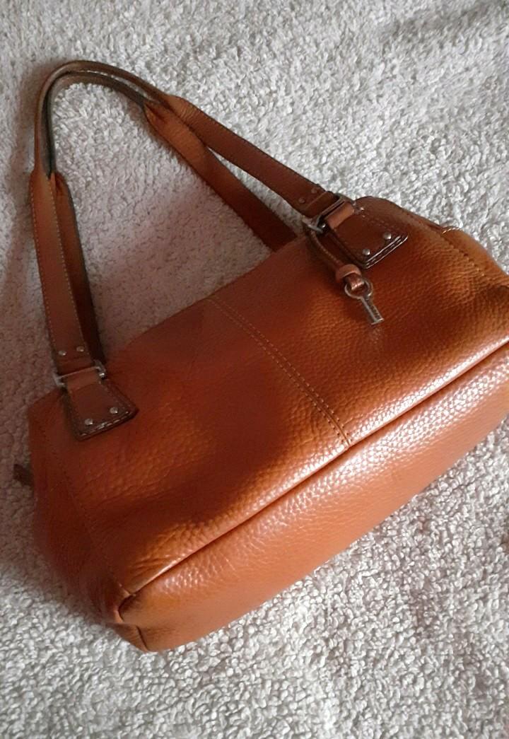FOSSIL Leather shoulder bag, Women's 
