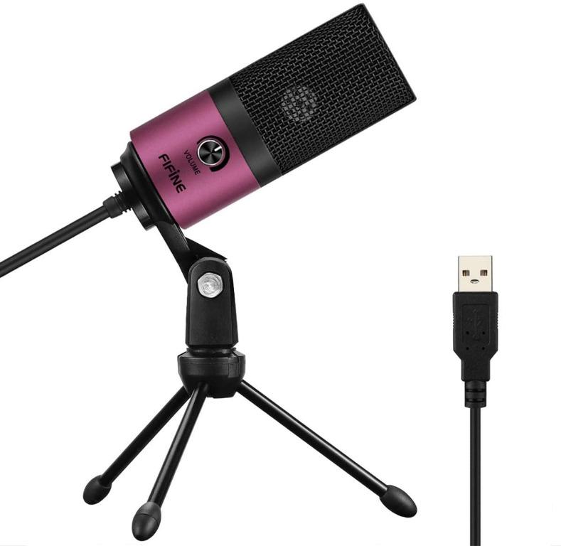 fifine usb microphone noise cancelling