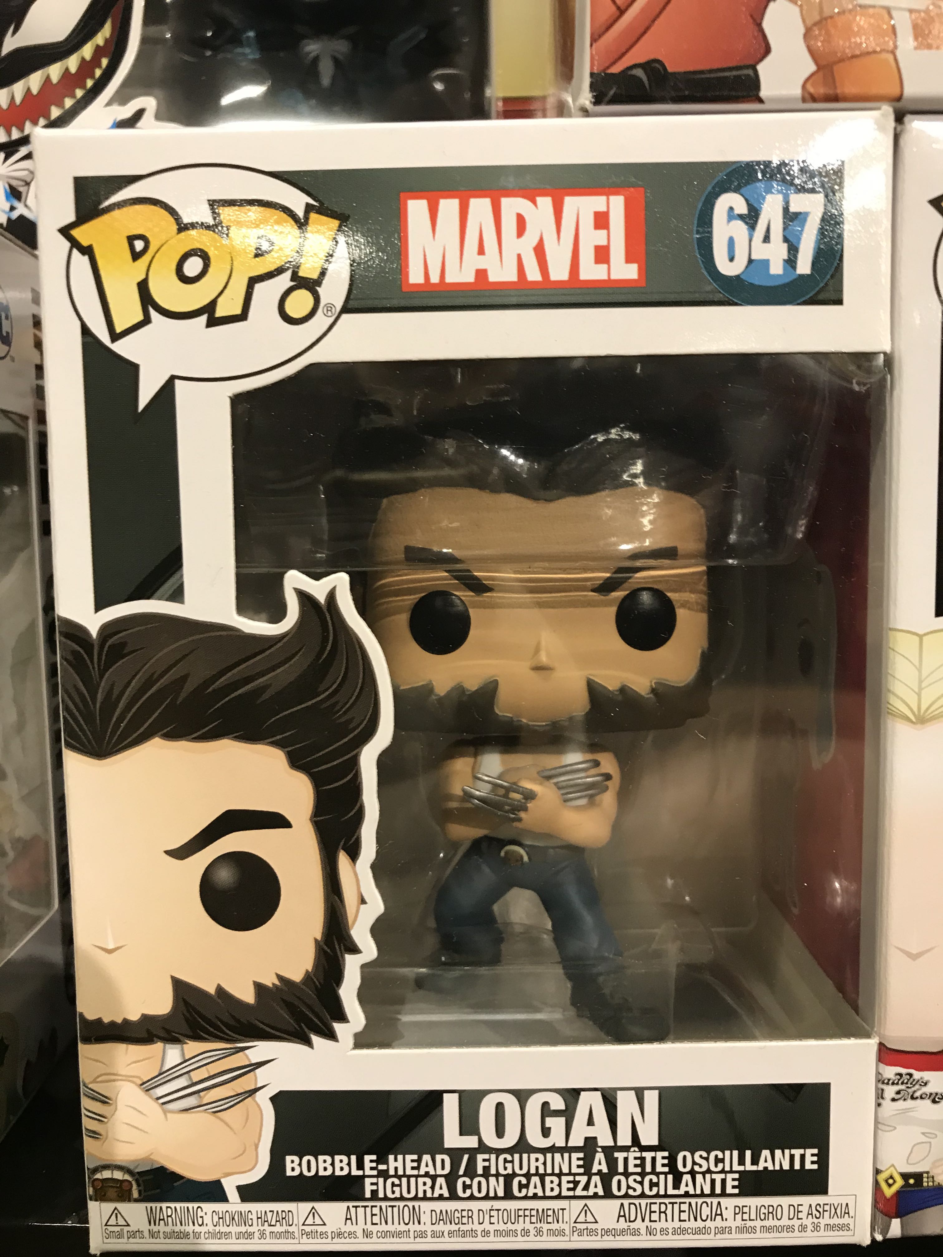 logan funko pop 647