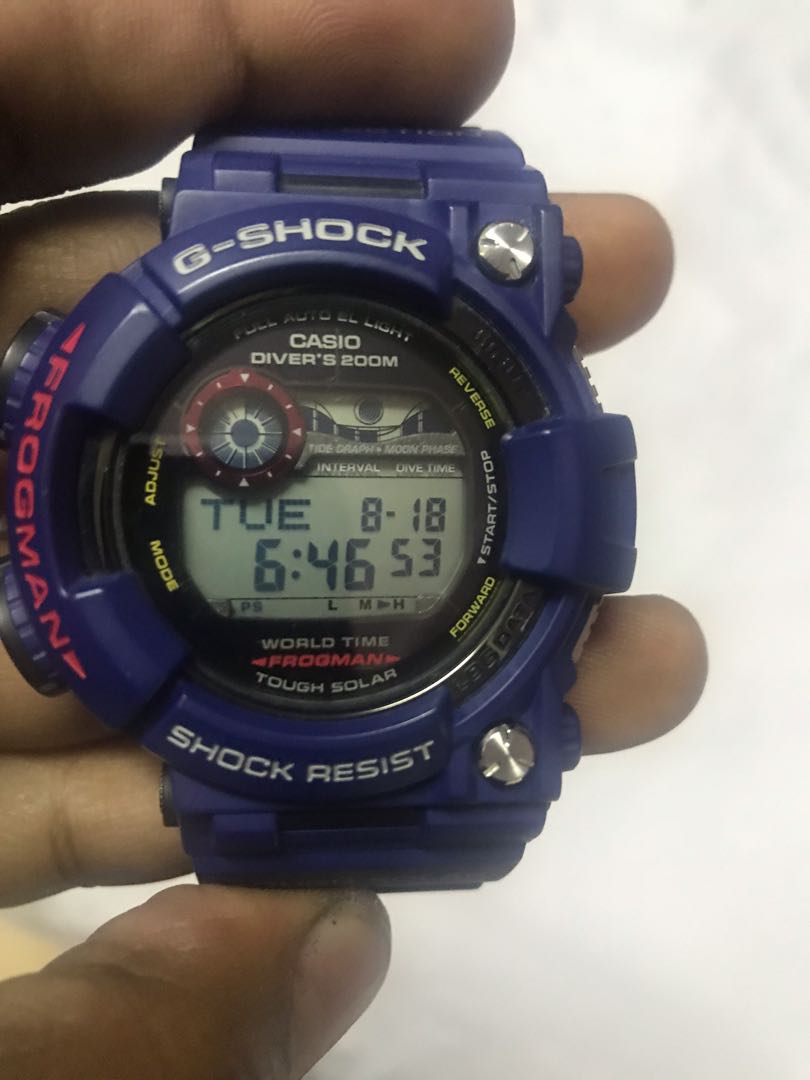 G-SHOCK FROGMAN GF 1000 Nv original, Men's Fashion, Watches