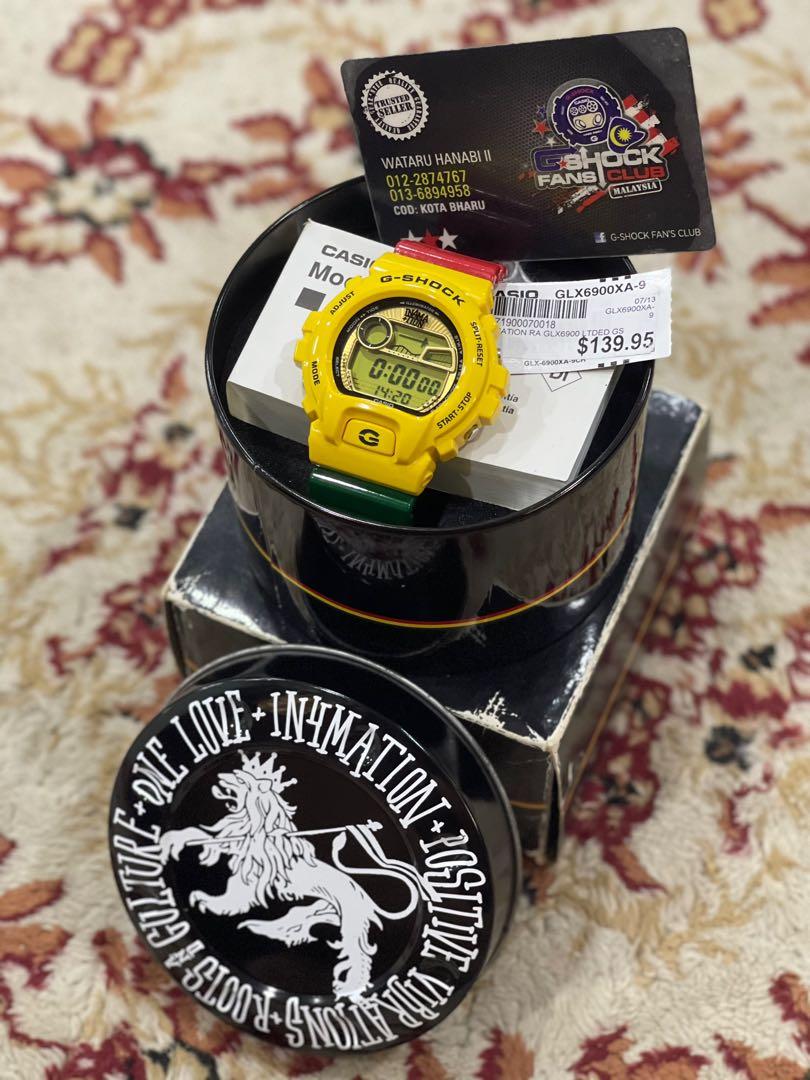G Shock Glx 6900xa 9 In4mation Rasta Special Edition Men s
