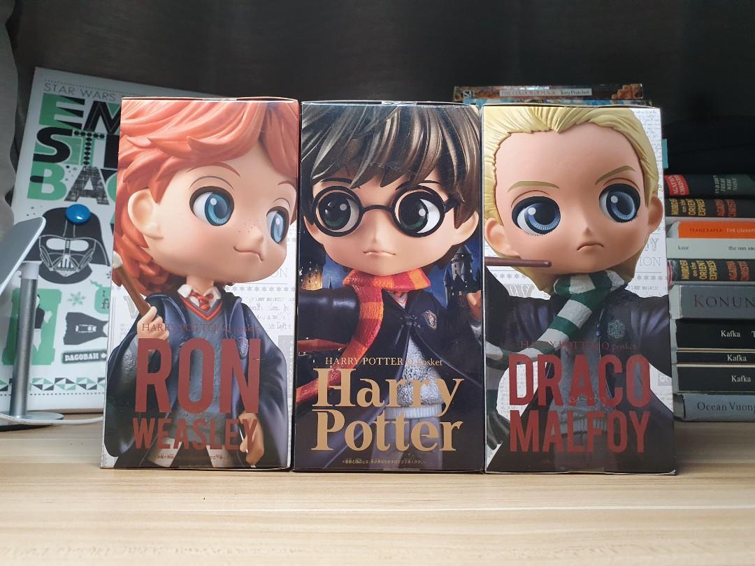 Harry Potter Ron Weasley Draco Malfoy Banpresto Q Posket Qposket Japanese Figure Doll Authentic Bandai Hobbies Toys Toys Games On Carousell