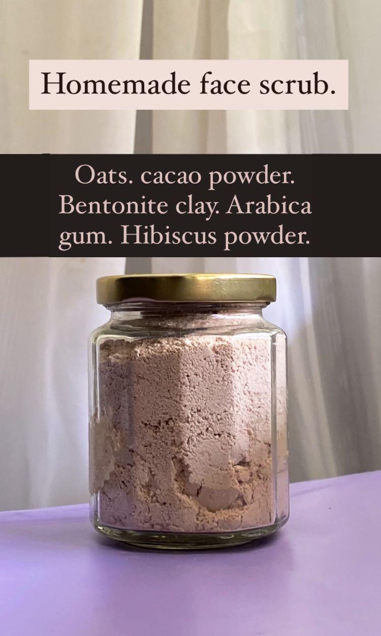 scrub for face at home