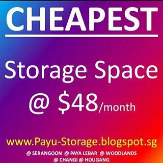 Storage Space for rent