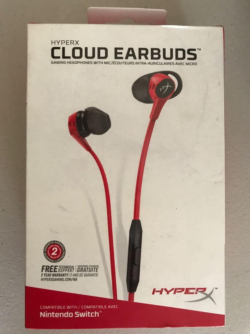 cloud earbuds de hyperx