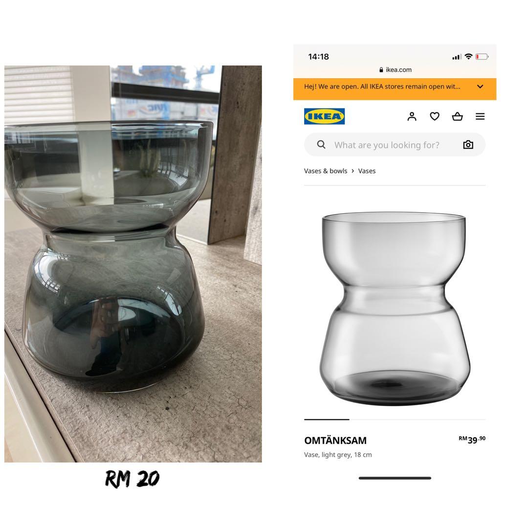 IKEA Vase, Furniture & Home Living, Home Decor, Vases & Decorative