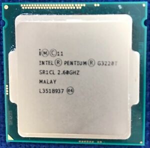 Intel Pentium G32t 2 60ghz Dual Core Processor Computers Tech Parts Accessories Computer Parts On Carousell